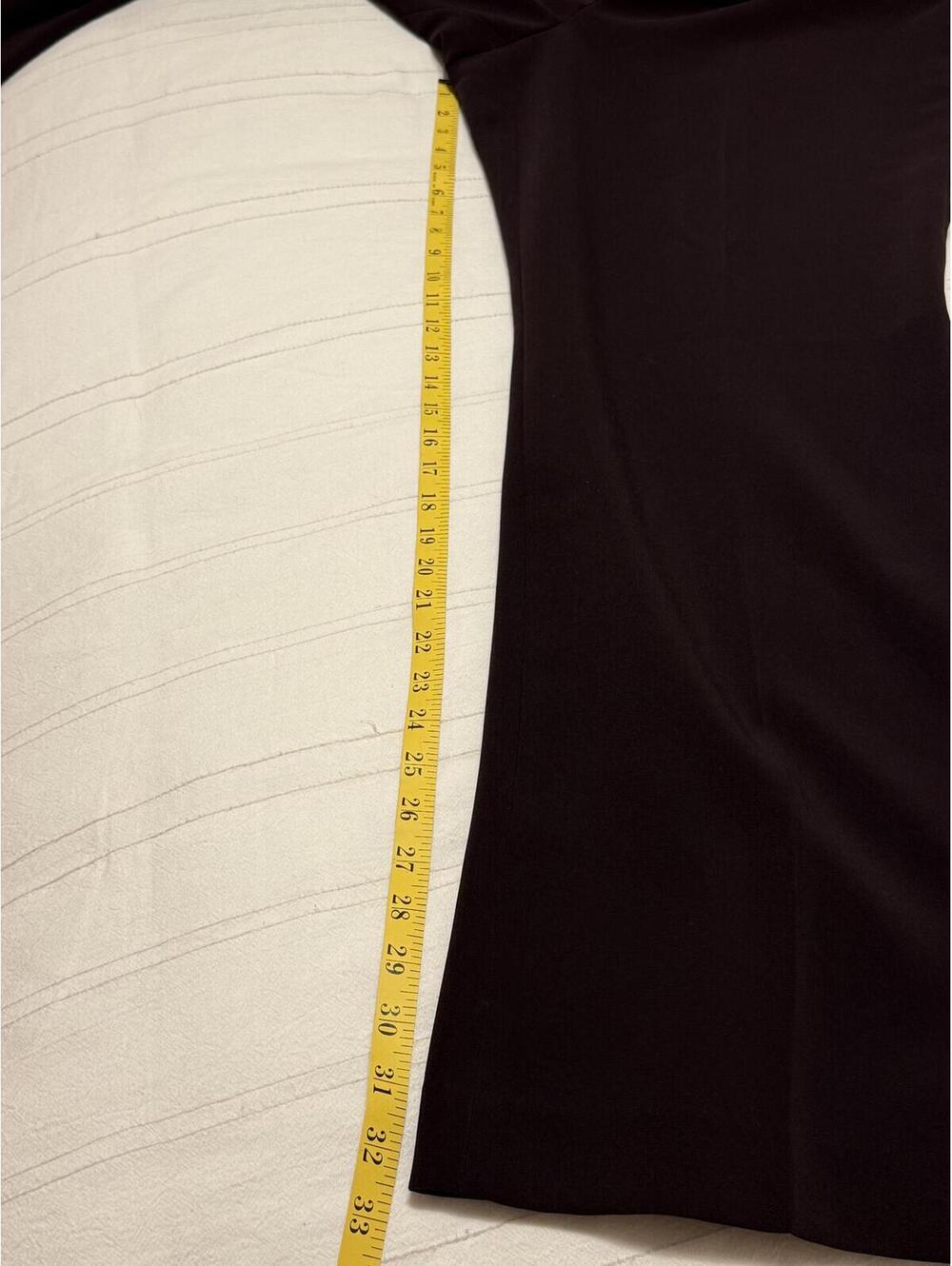 NWT Louben Stretch Trousers | Size 16 | Eggplant / Deep Plum - Picture 6 of 6